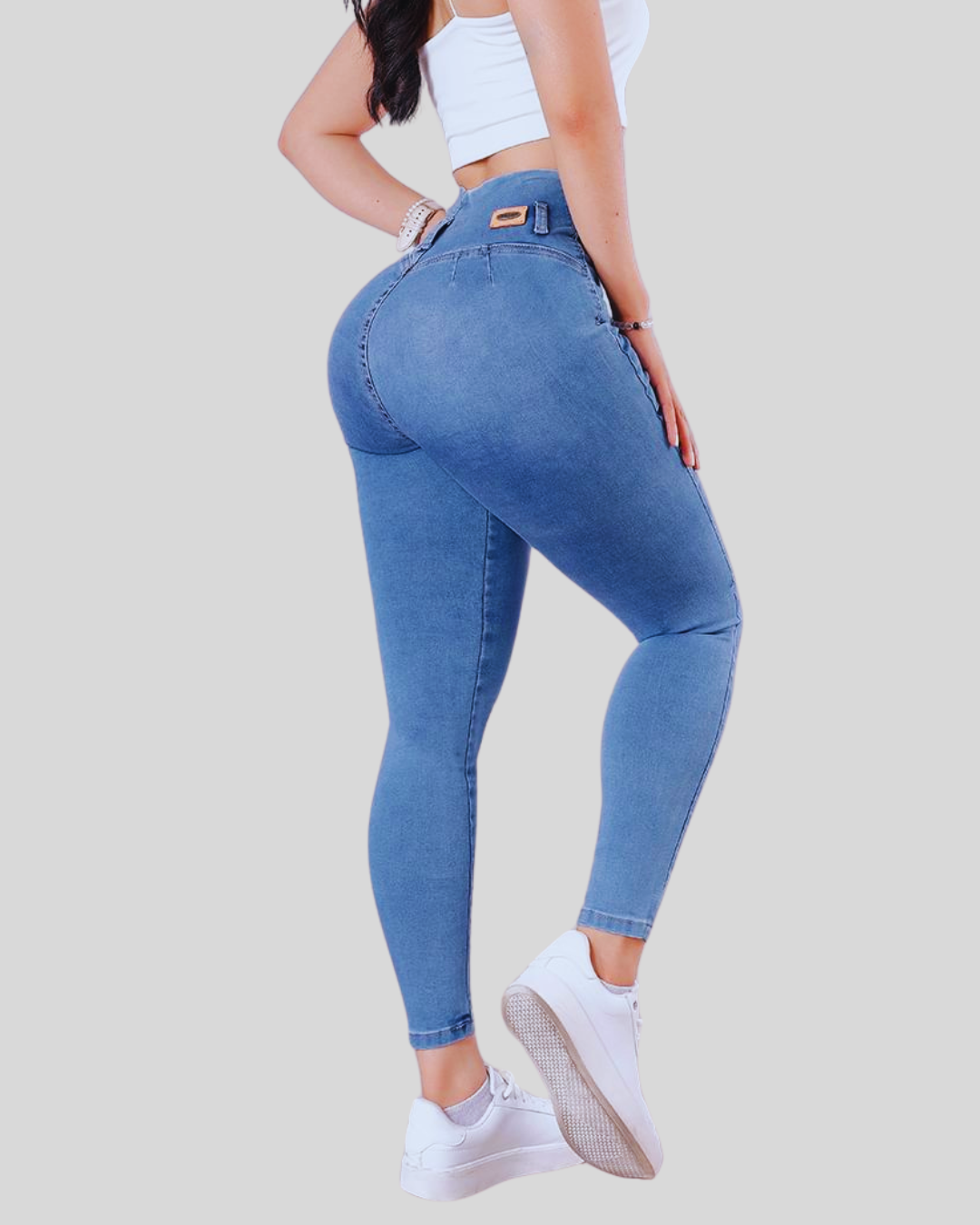 Blugi cu efect push-up care ridică fesele®