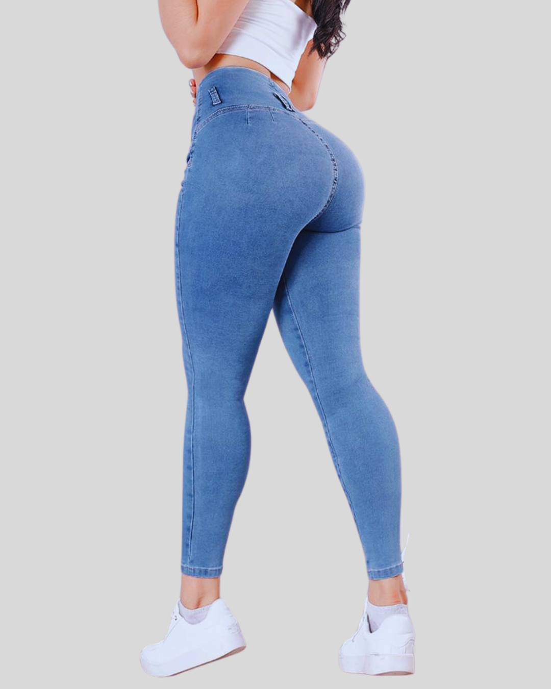 Blugi cu efect push-up care ridică fesele®